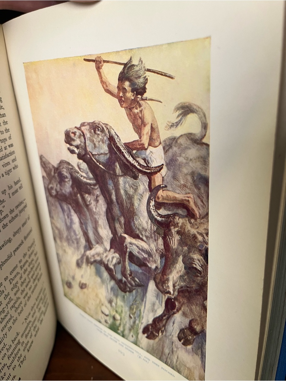 (1952) All the Mowgli Stories (Jungle book) Illustrated Hardcover Book - Picture 4 of 5